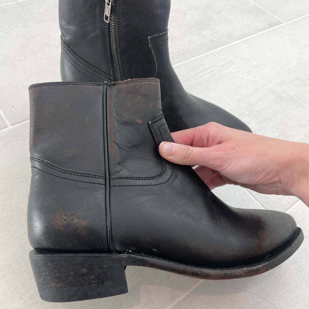 Frye short ankle booties - Picture 12 of 14